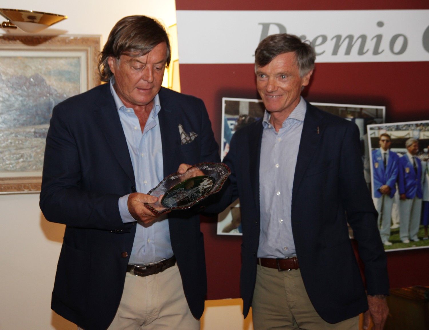 Adriano Panatta premiato con il 3° premio Chiarino Cimurri all’Hotel de La Poste di Cortina d’Ampezzo 